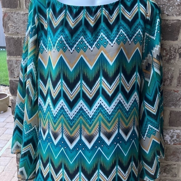 YAHADA tunic/dress/cover up size large - Picture 3 of 9